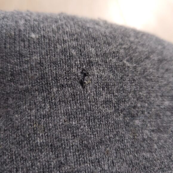 Polo Ralph Lauren 1/4 Zip Pullover Sweater Men's 4XLT Tall Gray Merino Wool - Picture 9 of 15